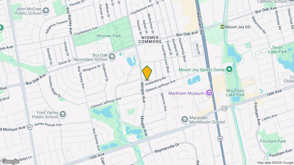 56 Hawksbury Rd Map and Location Details