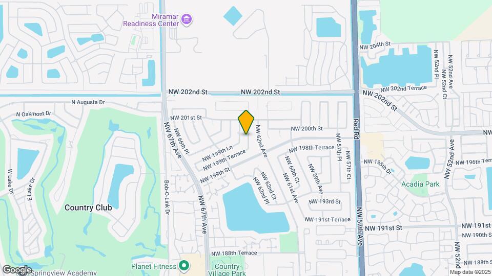 19952 NW 62nd Ct Map and Location Details