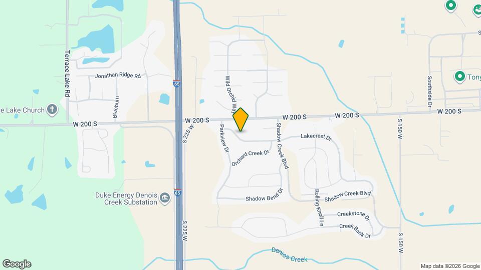 2490 Lakecrest Dr Mapa y Detalles de la Ubicación