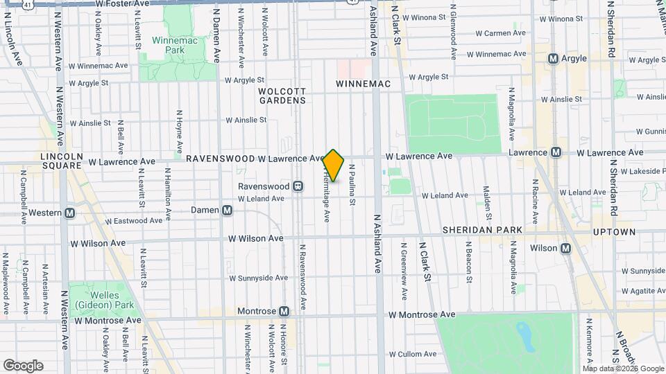 4715 N Hermitage Ave, Unit E01P Map and Location Details