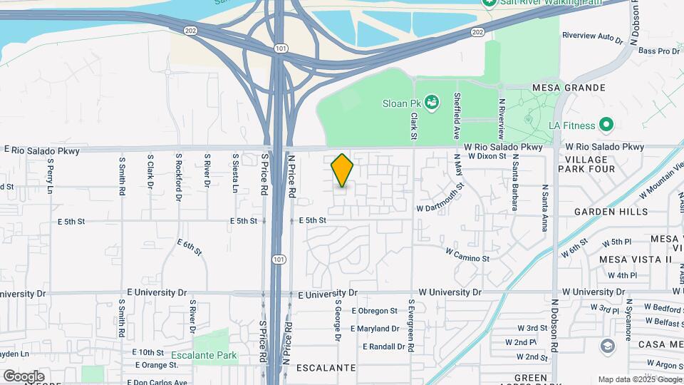 2402 E 5th St Map and Location Details