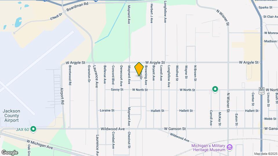 2302 Chesning Ave Map and Location Details