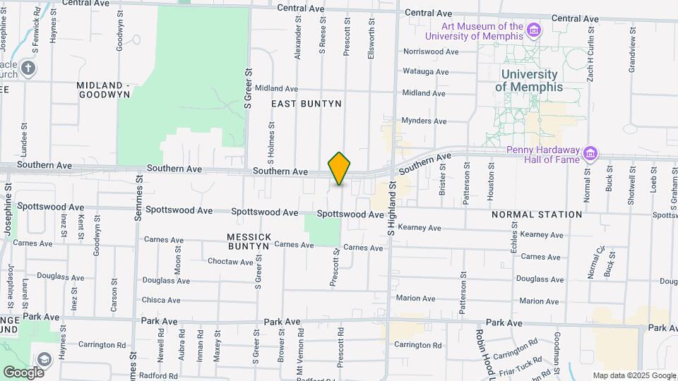 635 S Prescott St Map and Location Details