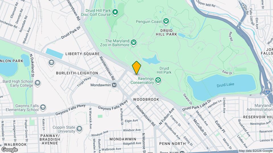 3436 Auchentoroly Terrace Mapa y Detalles de la Ubicación