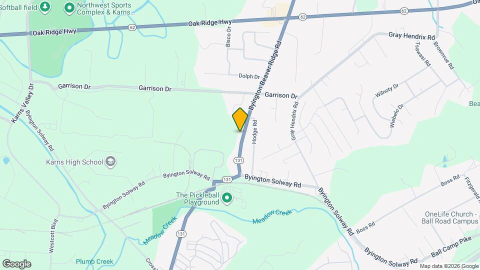 2713 Byington Beaver Ridge Rd Map and Location Details