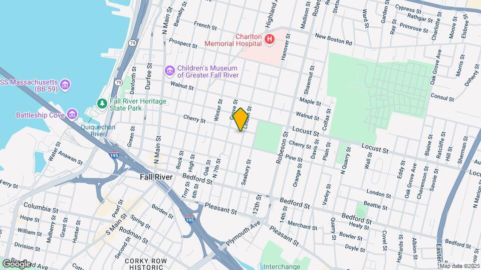 168 Linden St, Unit 2 Map and Location Details