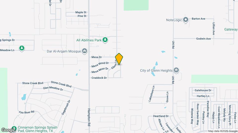 2115 Mesa Wood Dr Map and Location Details