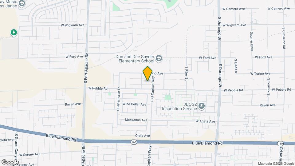 9032 Iron Cactus Ave Map and Location Details