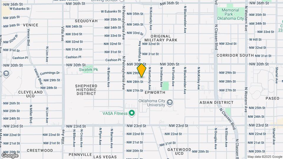 1925 NW 28th St Map and Location Details