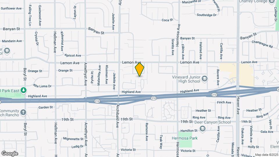 9900 Highland Ave Map and Location Details
