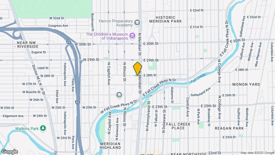 1 W 28th St Map and Location Details