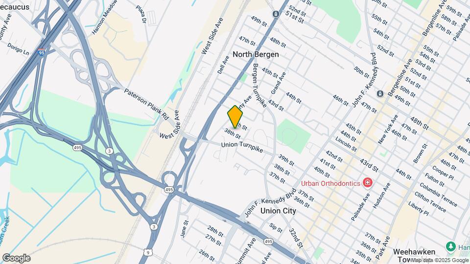 1518 38th St Map and Location Details