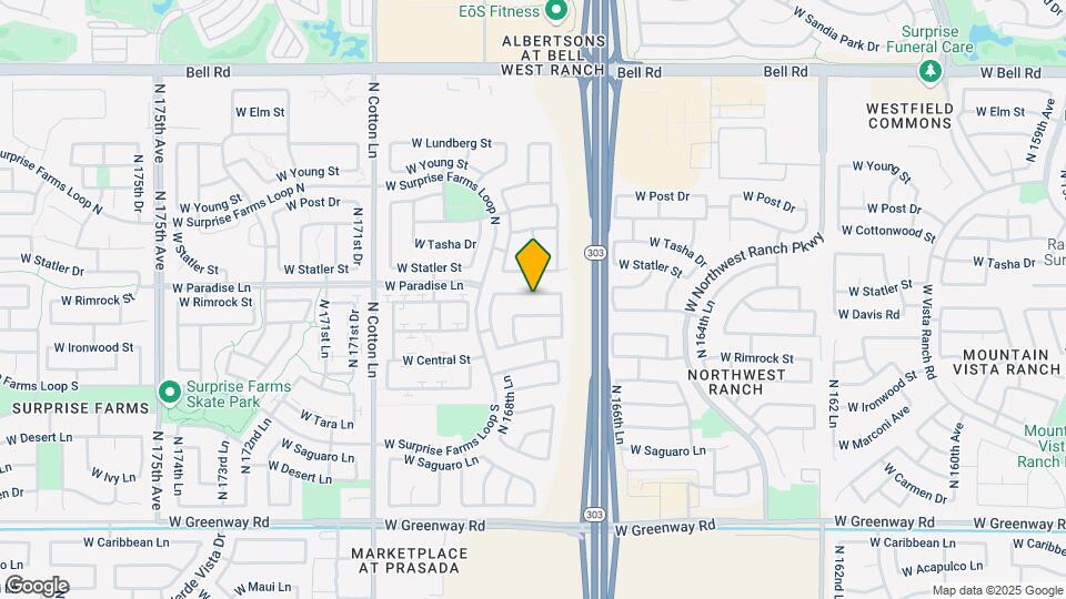 16841 W Rimrock St Map and Location Details