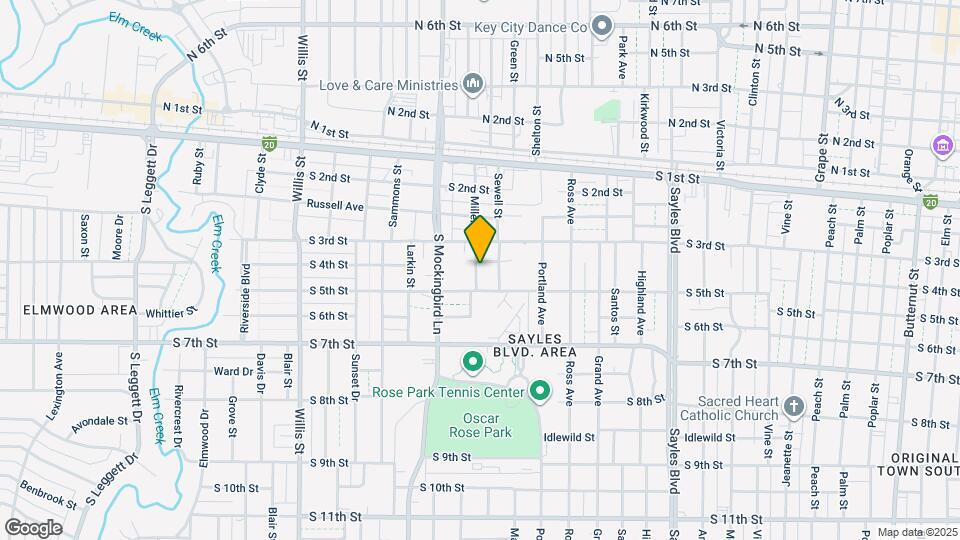 409 Miller St Map and Location Details