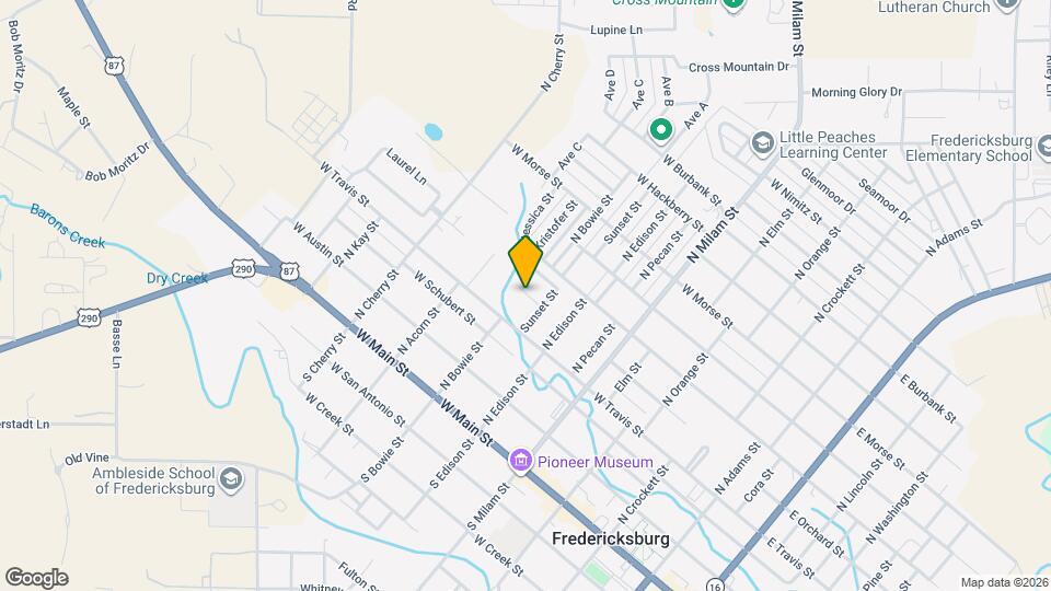 605 Town Creek Ct Map and Location Details