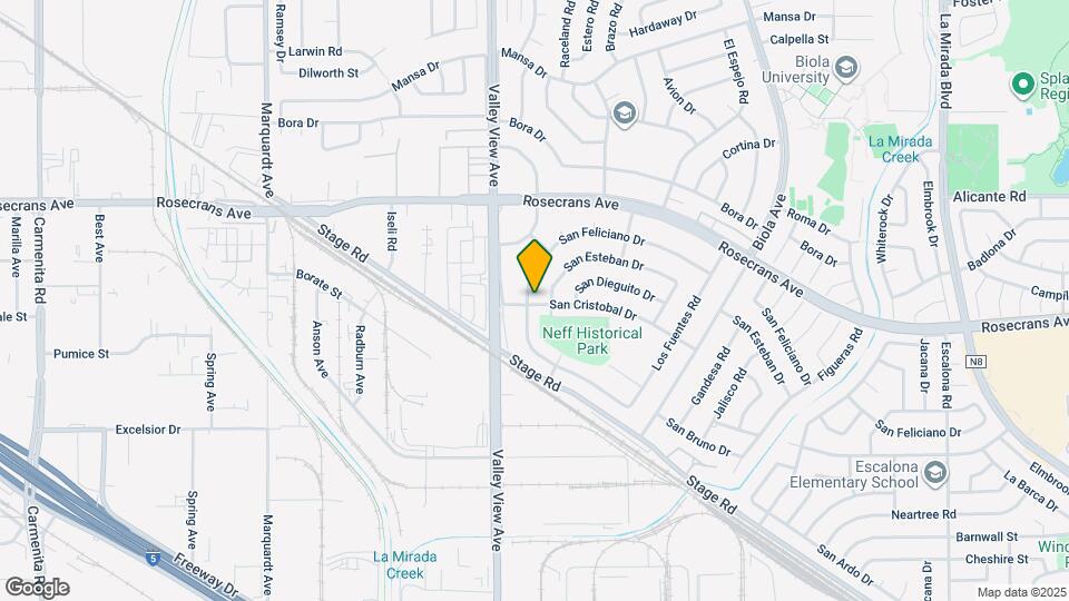 14235 San Cristobal Dr Map and Location Details