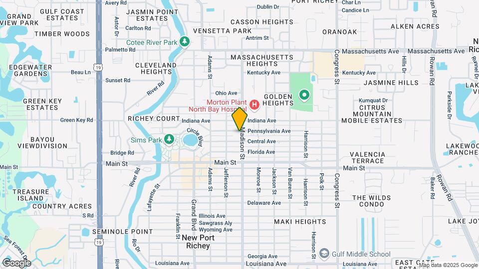 5946 Pennsylvania Ave Map and Location Details