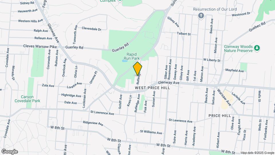 1245 Rutledge Ave-Unit -Floor #1 Map and Location Details