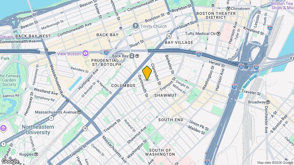 109 Warren Ave Map and Location Details