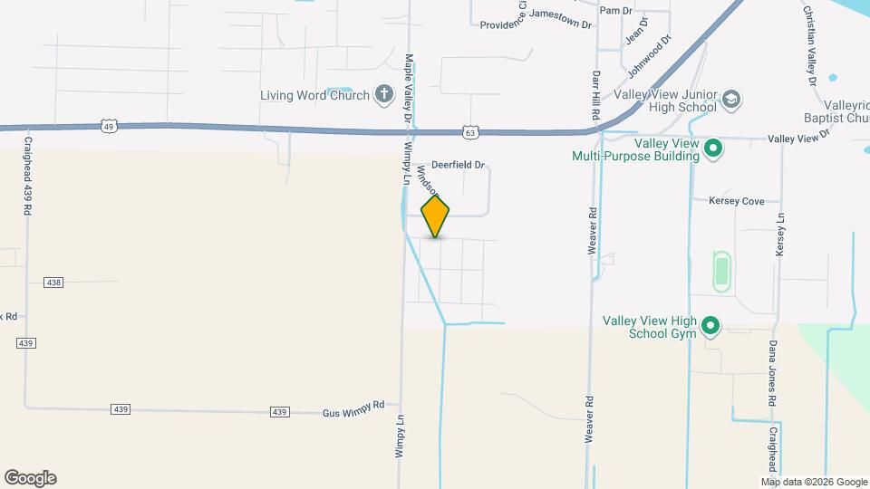 5703 Pope St Map and Location Details