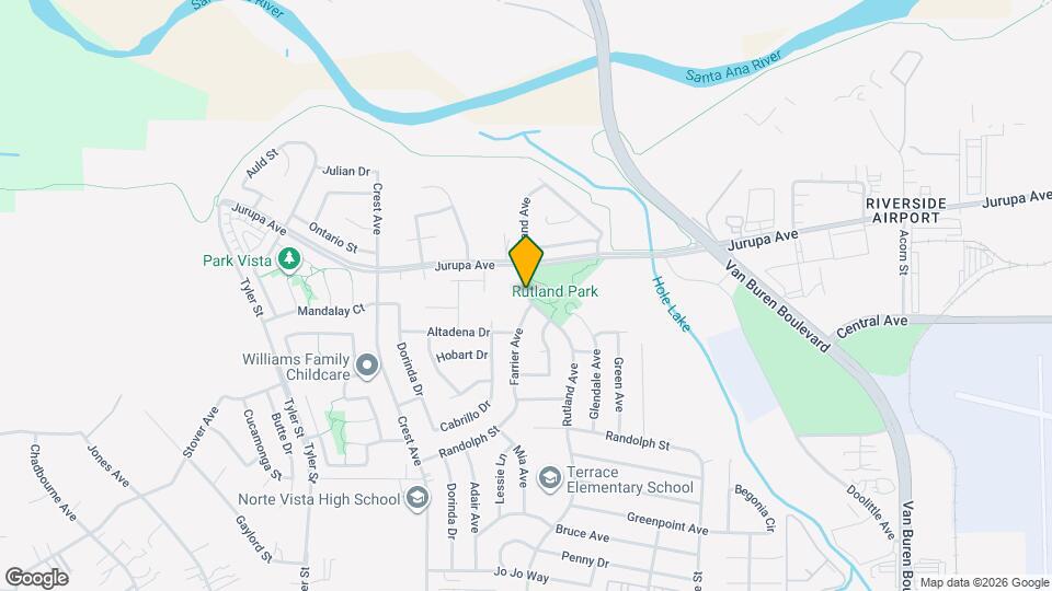 7023 Rutland Ave Map and Location Details