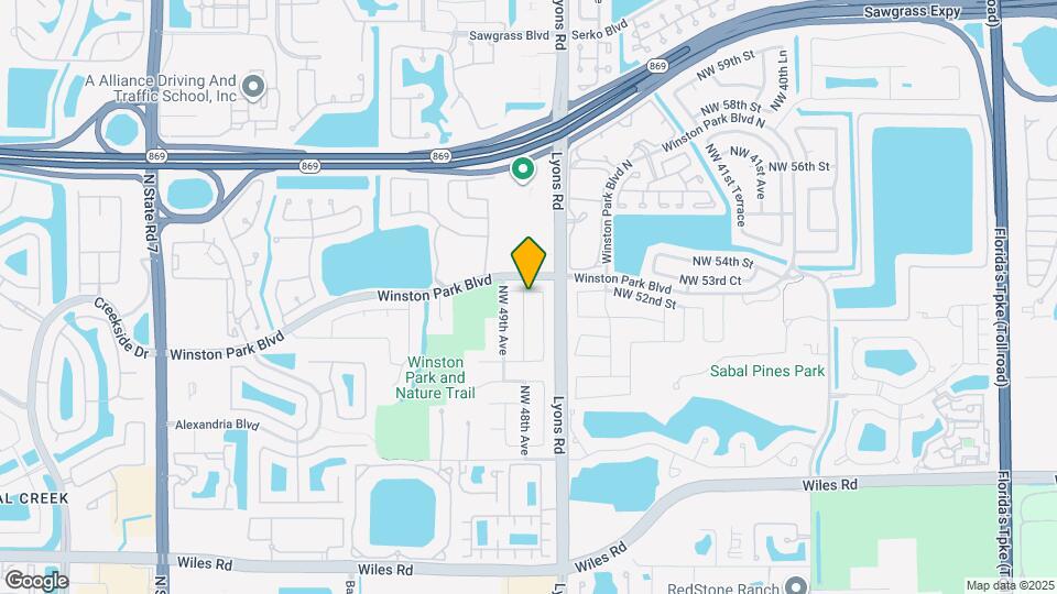 5182 NW 48th Ave Map and Location Details