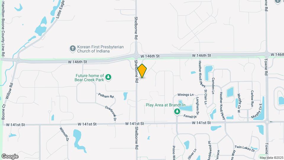 14373 Shrawley Ct Map and Location Details