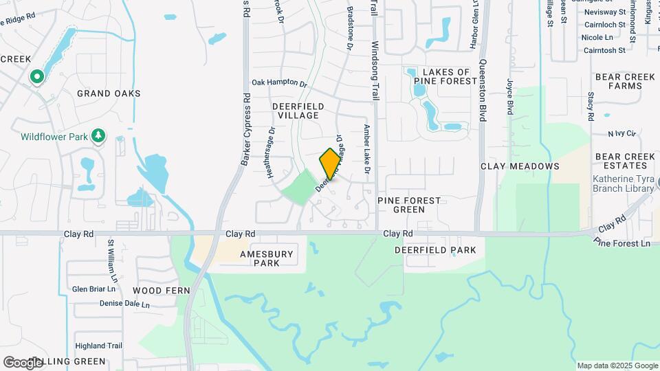 4132 Deerfield Village Dr Map and Location Details