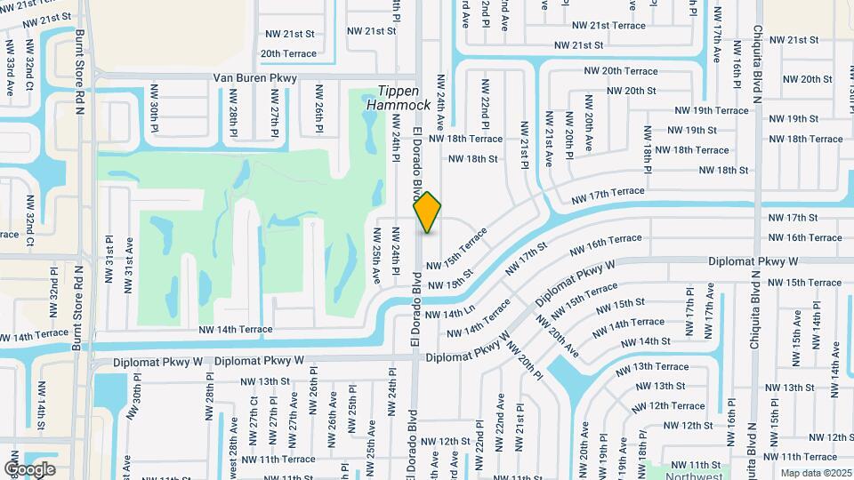 1533 El Dorado Blvd N Map and Location Details