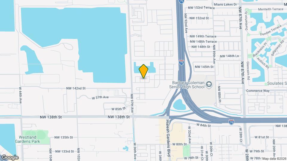 8872 W 35th Ct Map and Location Details