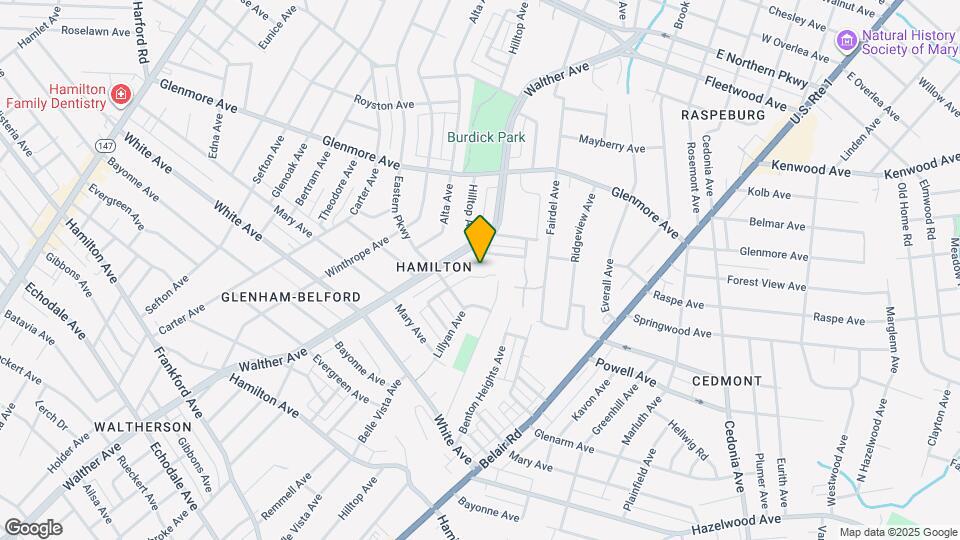 3710 Springwood Ave Map and Location Details