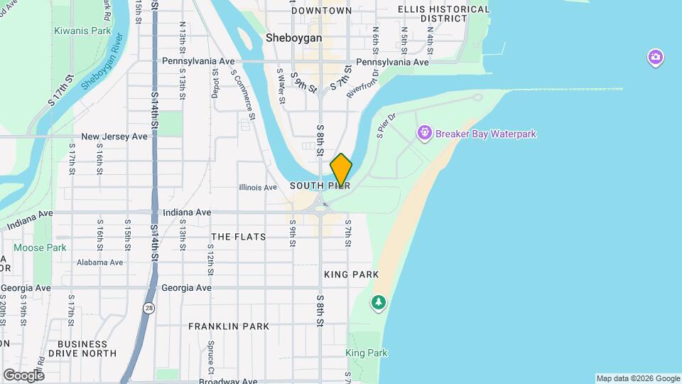 750 S Pier Dr, Unit 12 Map and Location Details