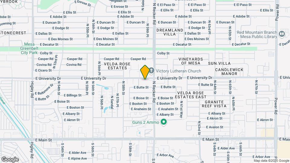 Terra Vista Garden Apartments Map and Location Details