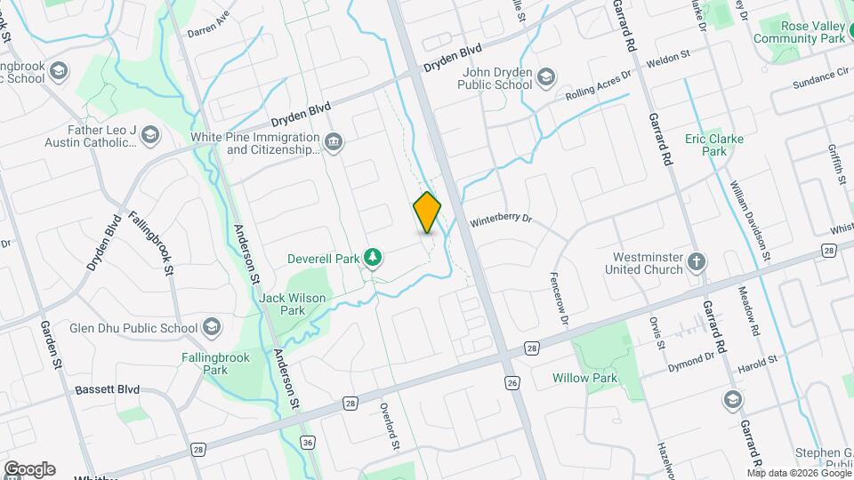 103 Bremner St Map and Location Details