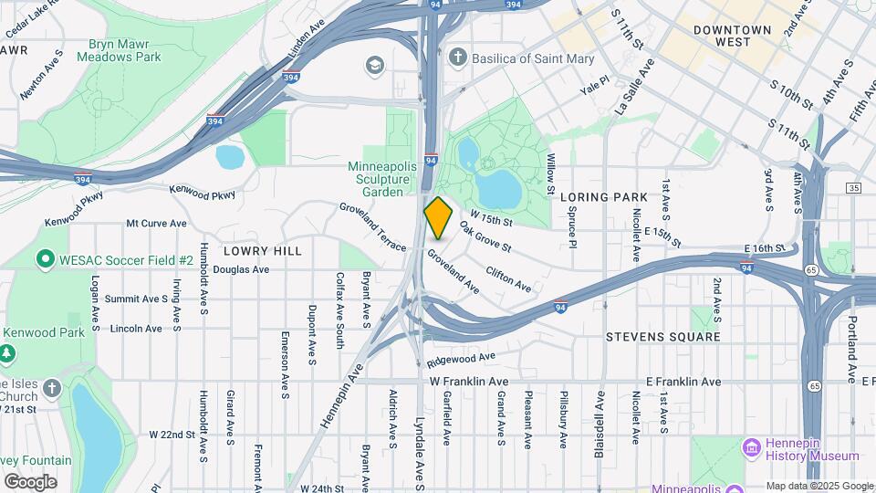 510 Groveland Ave Map and Location Details