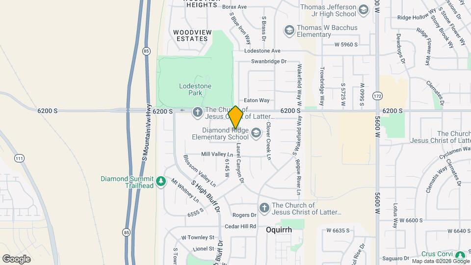 6115 W Cherry Springs Ct Mapa y Detalles de la Ubicación