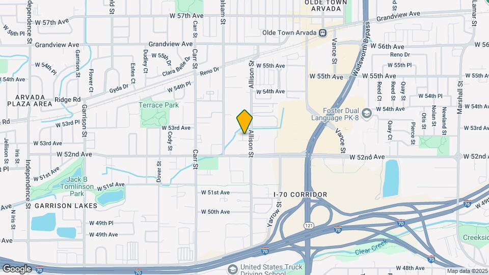 5222 Allison Way Map and Location Details