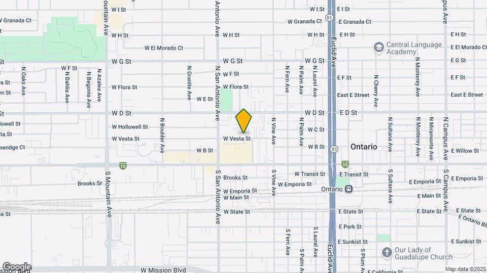 606 W Vesta St Mapa y Detalles de la Ubicación