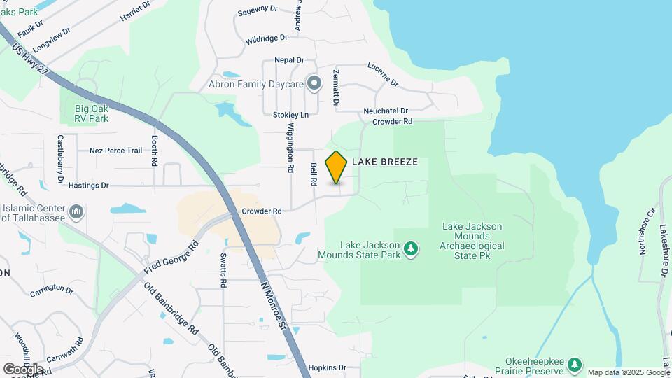 1714 Crowder Rd Mapa y Detalles de la Ubicación