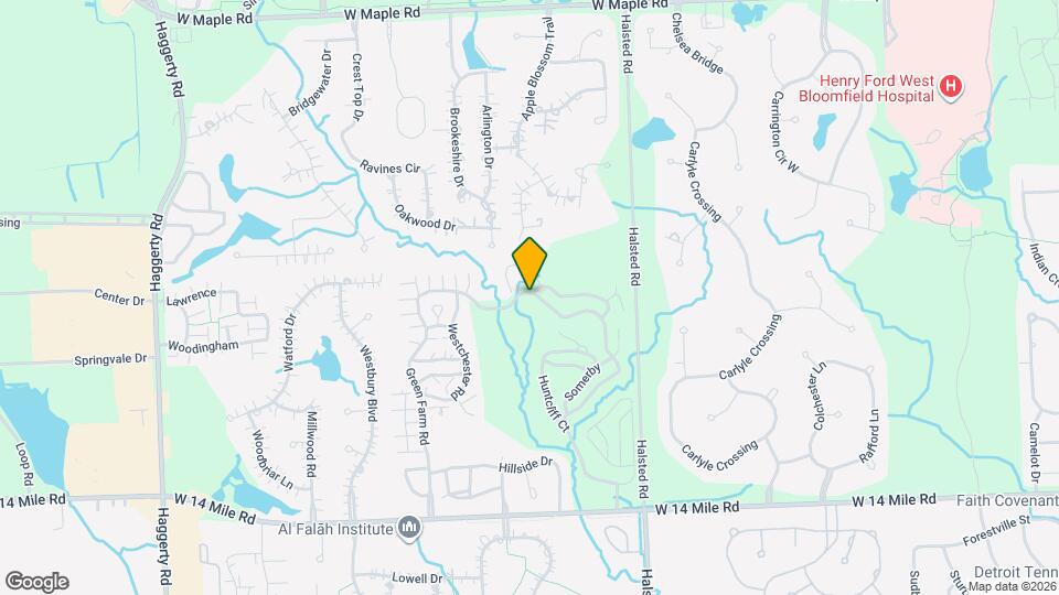 7086 Danbrooke Ct Map and Location Details