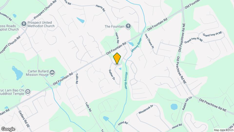 1075 Harvest Brook Dr NE Map and Location Details