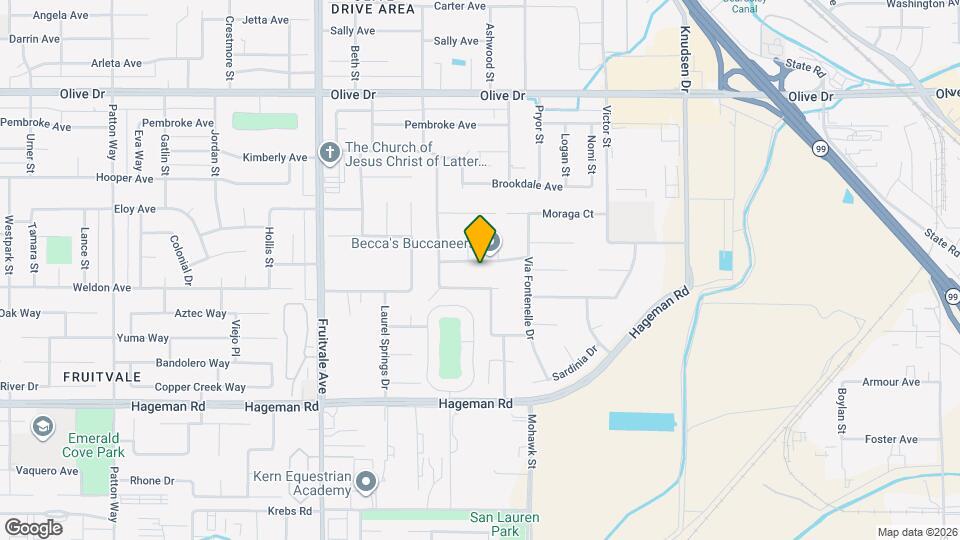 5809 Roscomare St Map and Location Details
