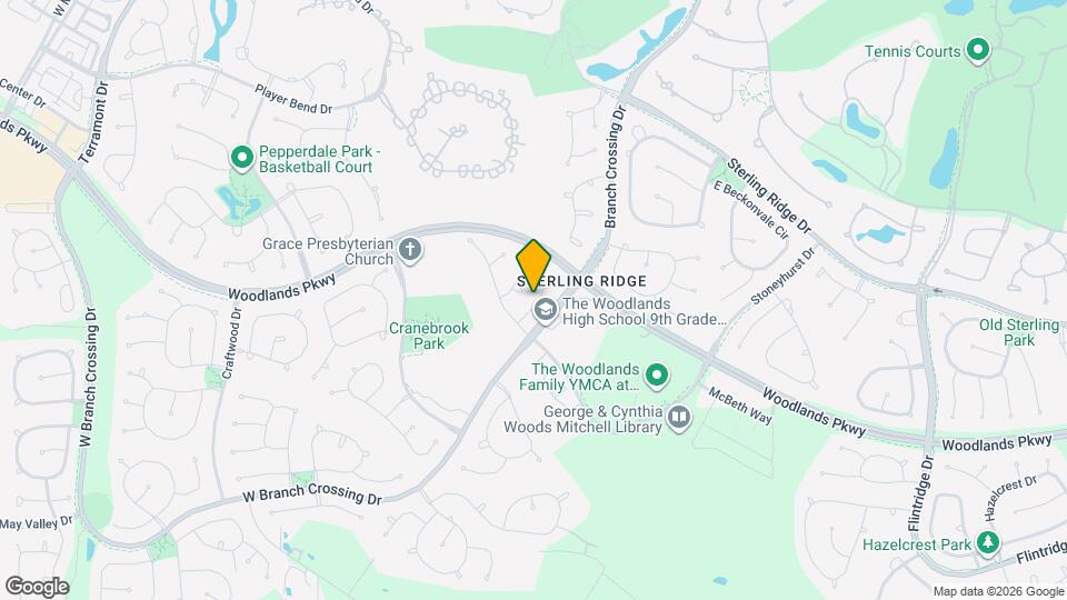 43 Blue Creek Pl Map and Location Details