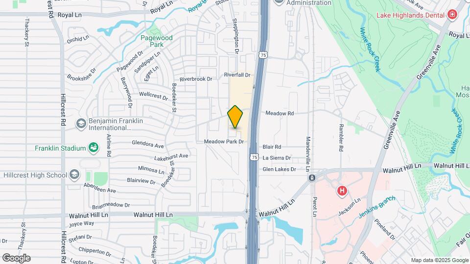 7911 Meadow Park Dr Map and Location Details