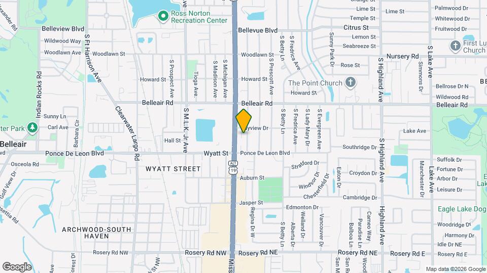 1652 S Jefferson Ave Map and Location Details