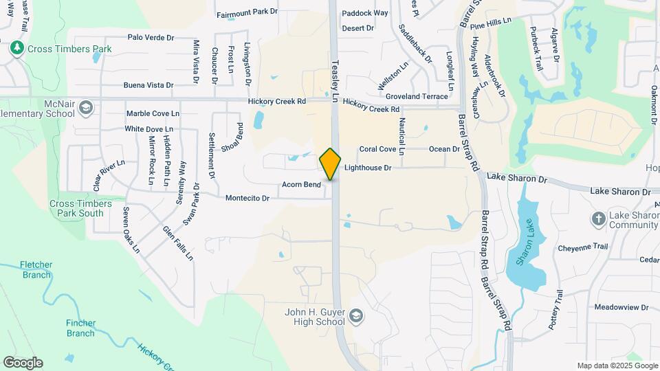 8201 Charter Bend Map and Location Details