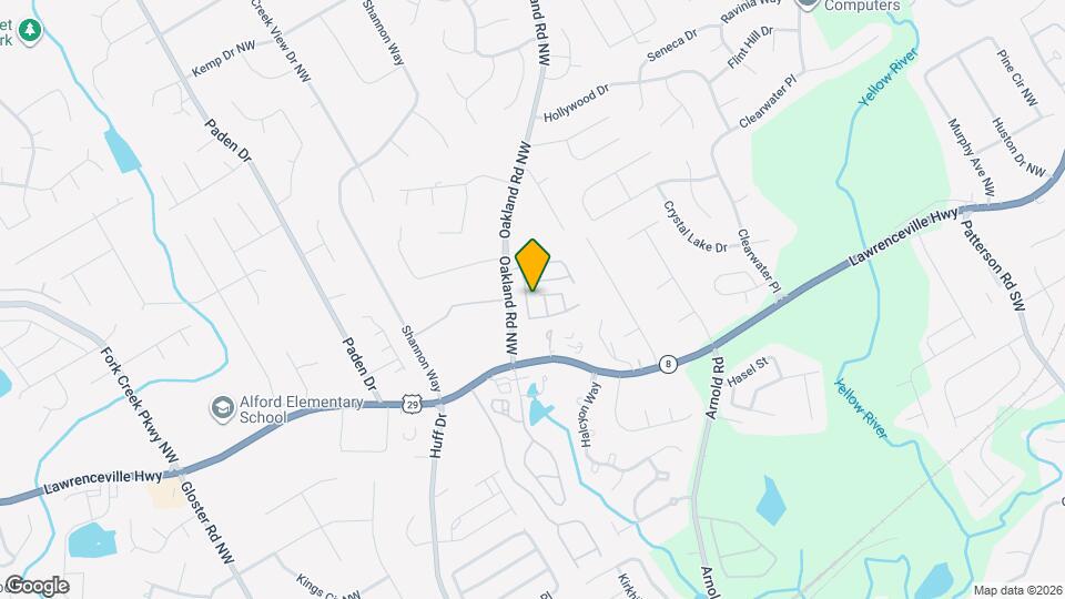 283 Oakland Hills Way Map and Location Details