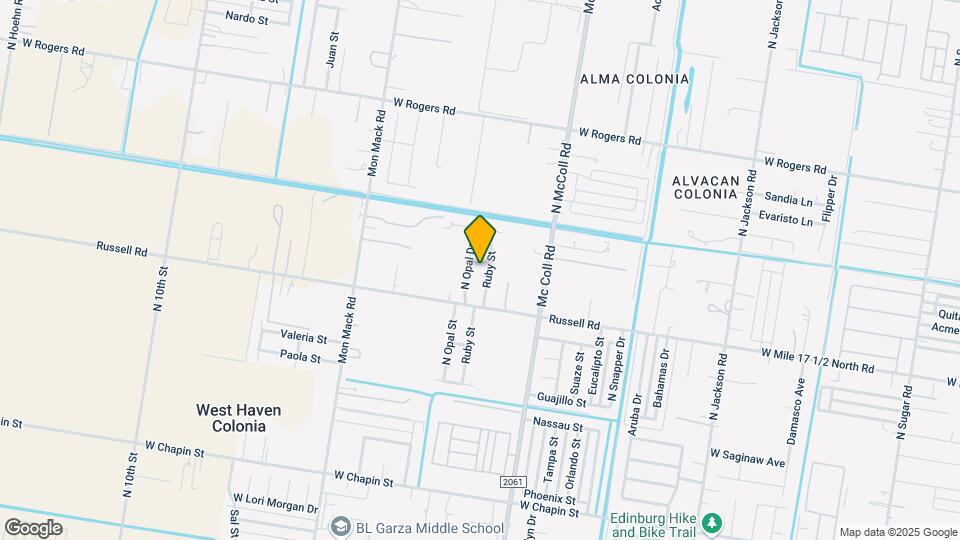 2315 N Ruby St Map and Location Details