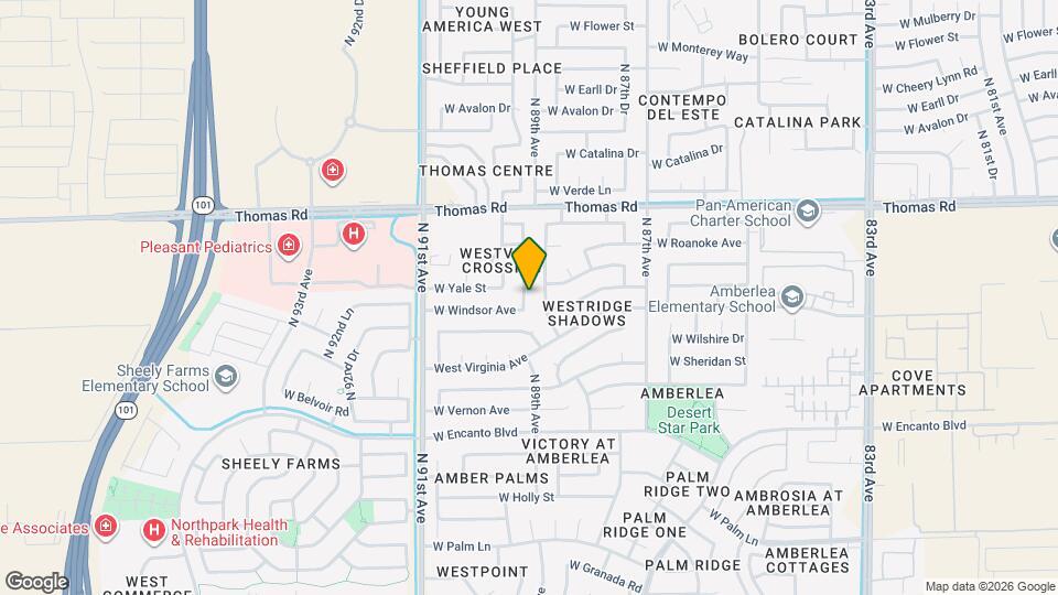 2613 N 89th Dr Map and Location Details