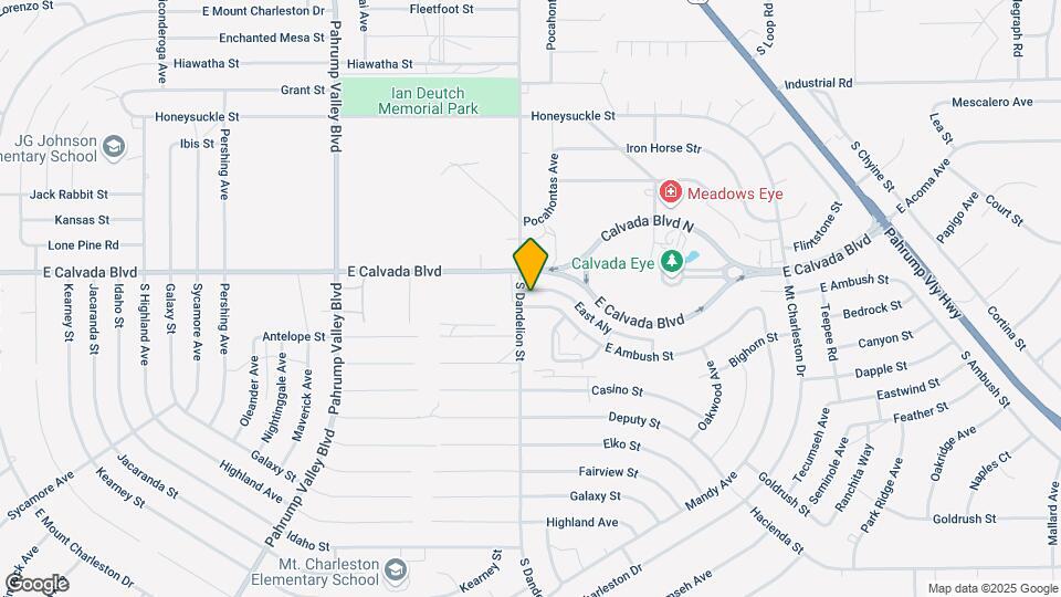 1800 E Ambush St Mapa y Detalles de la Ubicación